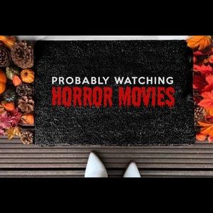 Horror Movies Halloween Doormat